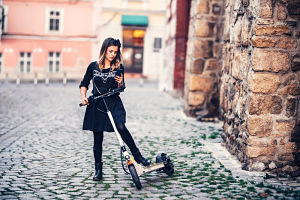 las patinetas o scooter electricos llegan a chile