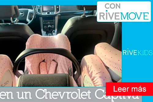 Cmo instalar tres sillas de beb en un auto Chevrolet?