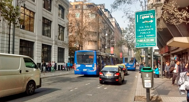 Infracciones con cmaras en vas exclusivas