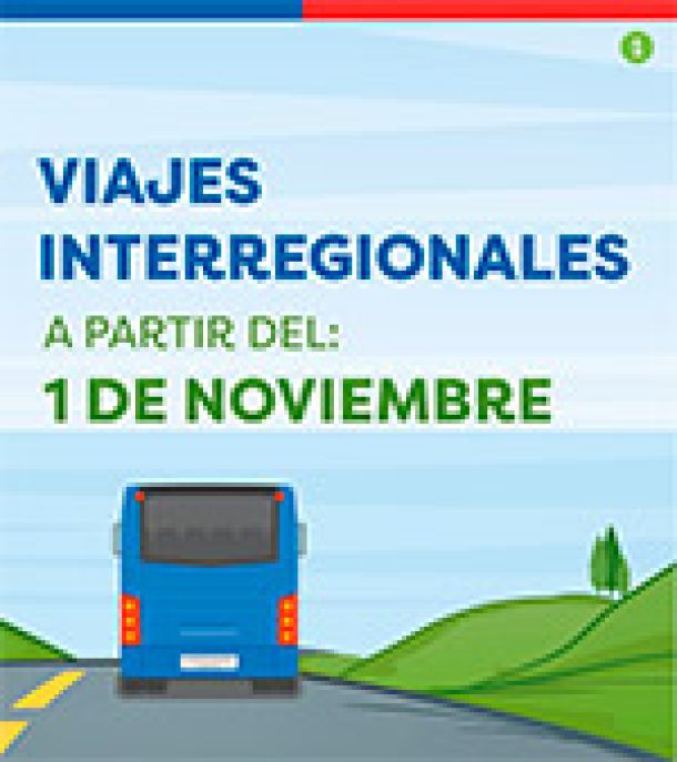 Ministerio de Transporte y Telecomunicaciones anuncia cambios en los viajes interregionales