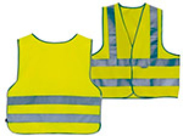 Chalecos reflectantes obligatorios
