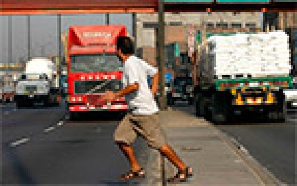 La imprudencia del peatón es el accidente de tránsito más frecuente